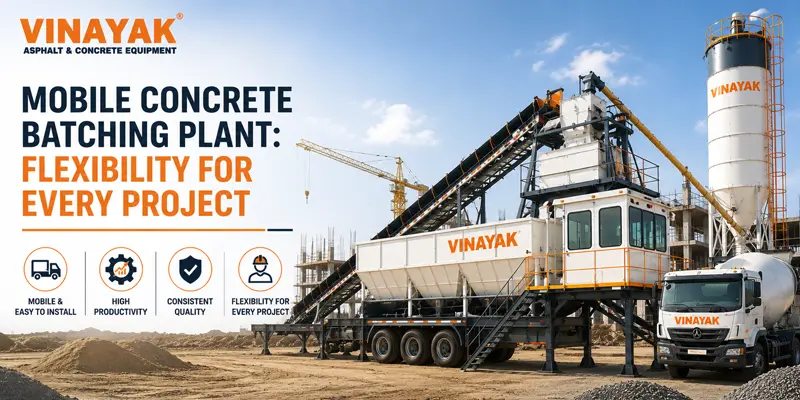Mobile Concrete Batching Plant
