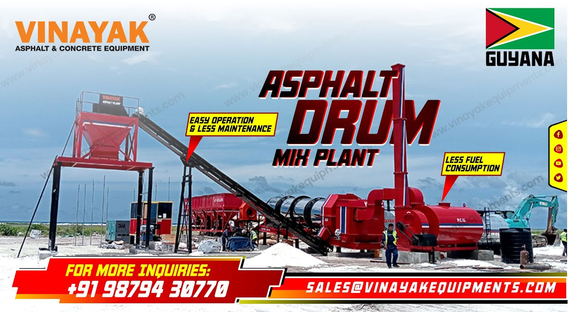 Manufacturer, Supplier Asphalt Drum Mix Plant